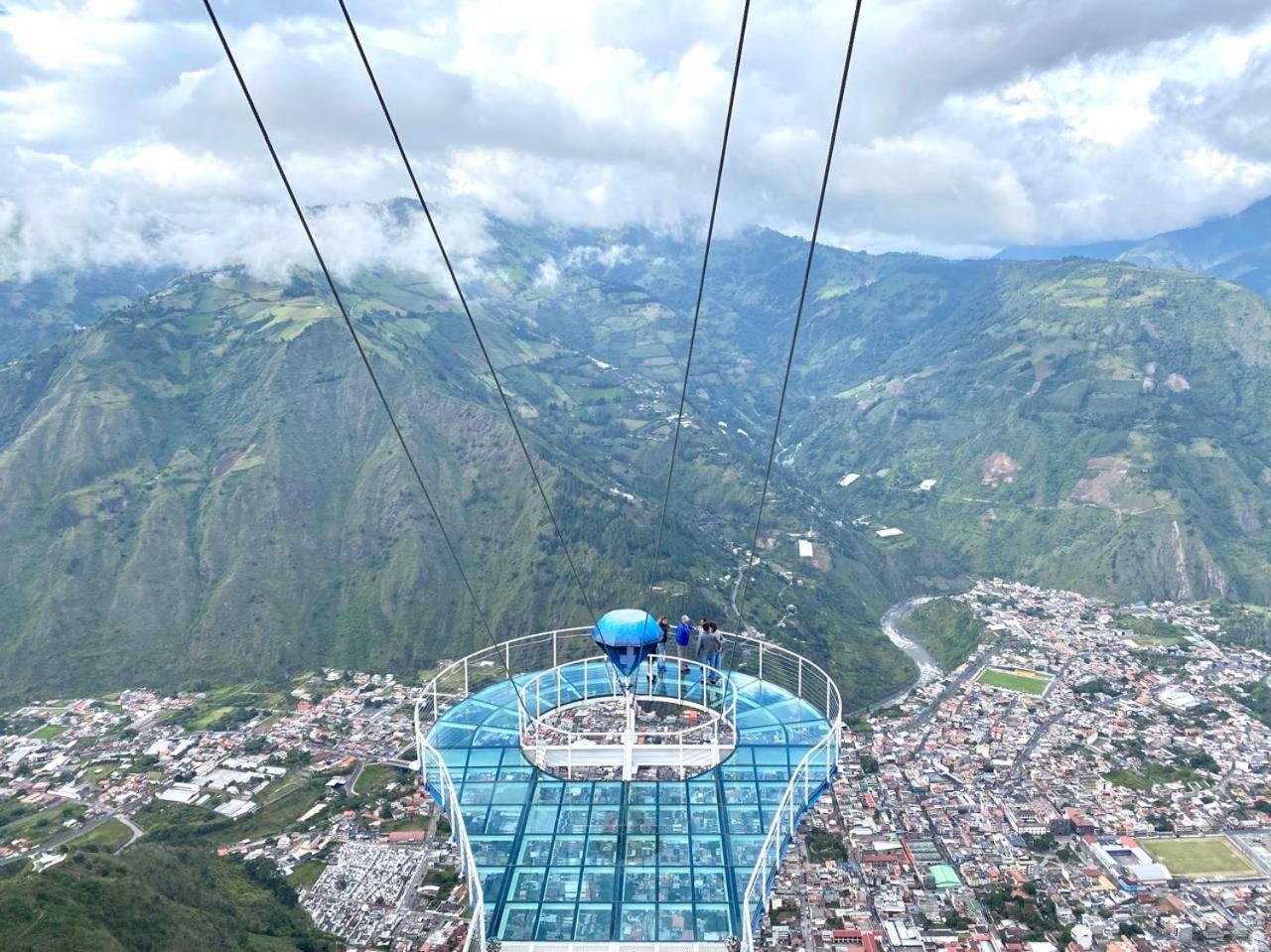 High-End Holiday Cabin - Tungurahua Hot Springs Baños Exteriör bild