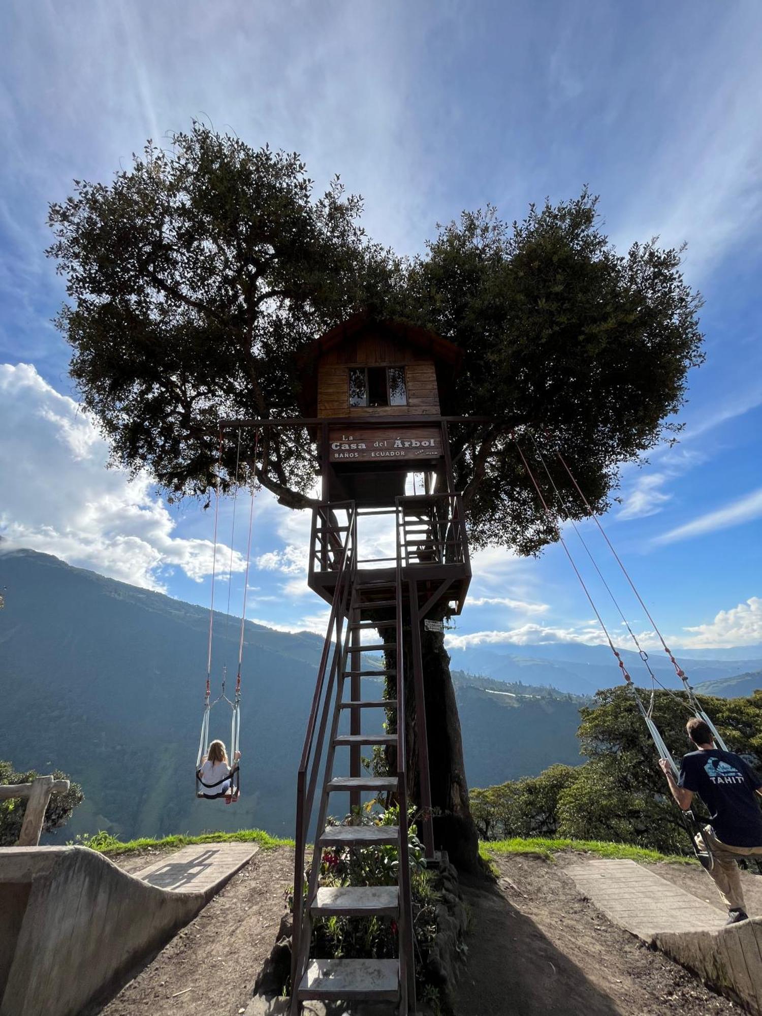 High-End Holiday Cabin - Tungurahua Hot Springs Baños Exteriör bild